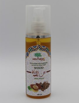 Wood-scented Argan oil